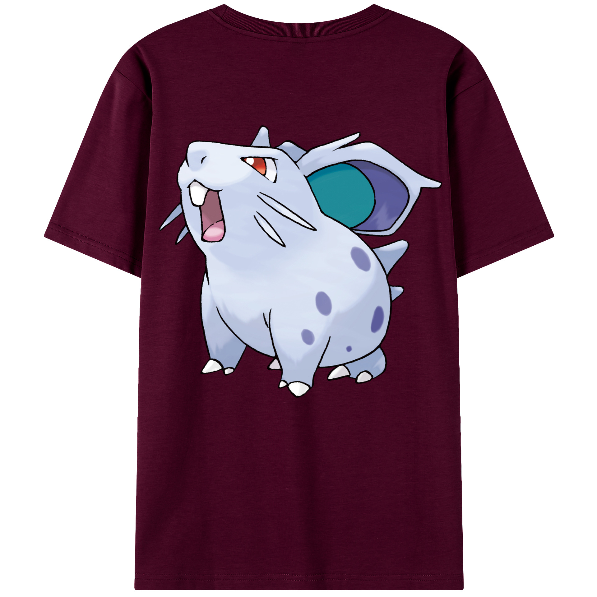 （画像用） ポケットモンスター Pokémon レディース半袖Tシャツ(バックプリント)